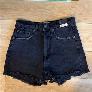 Abercrombie & Fitch Dark Blue Jean Shorts